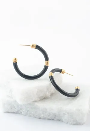 Radiate Hope Hoops - Black