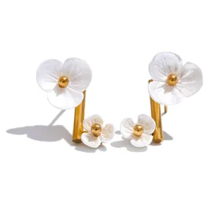 Raina Shell Earrings