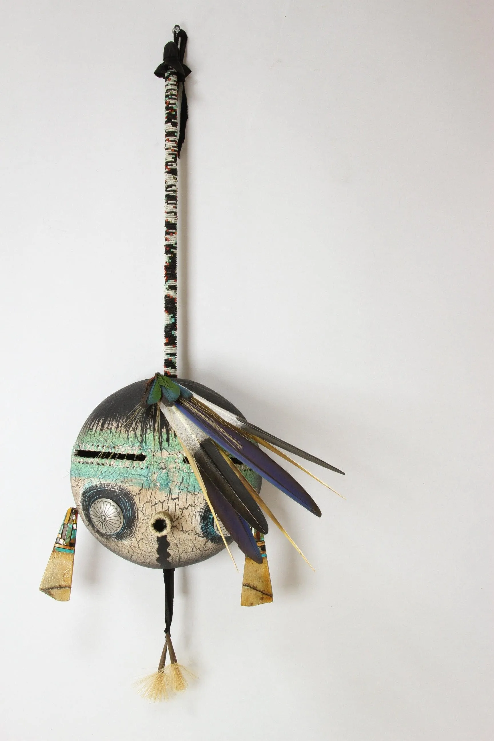Rattle with Concho Cheeks