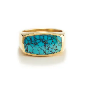 Ring in Gold & Turquoise