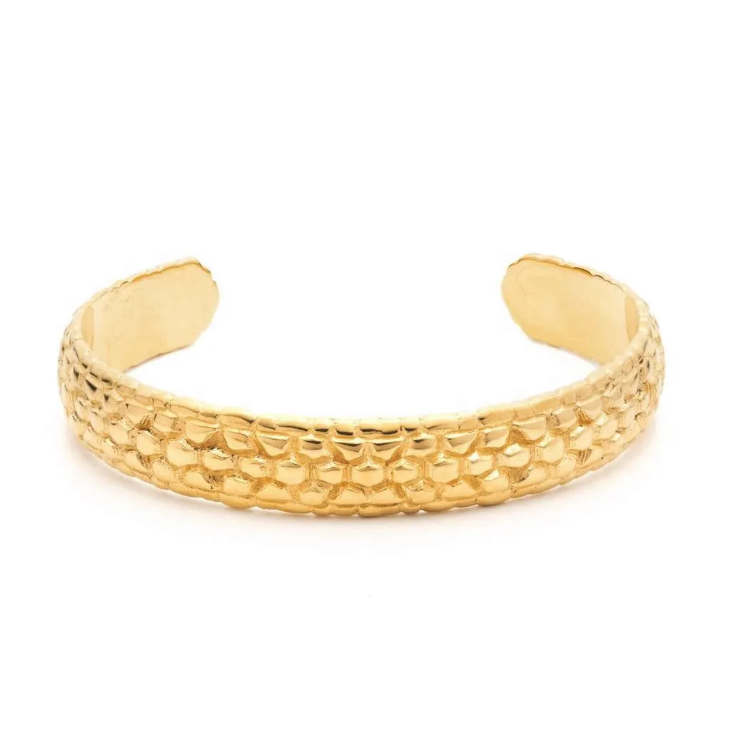 Sahel Gold Tortoise Shell Cuff