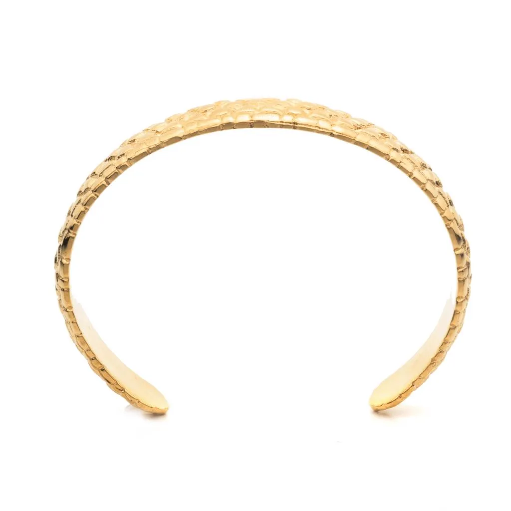 Sahel Gold Tortoise Shell Cuff