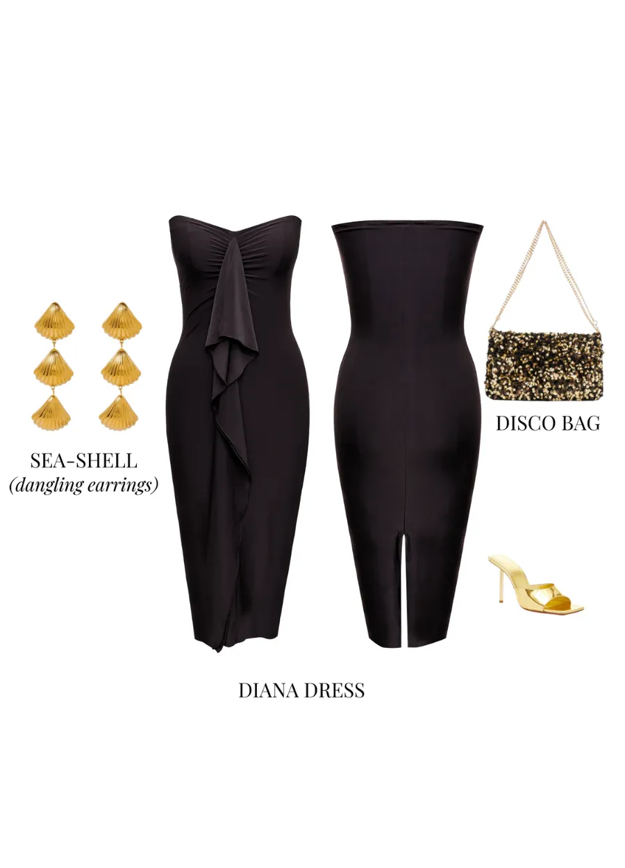 SEA-SHELL DANGLING EARRINGS