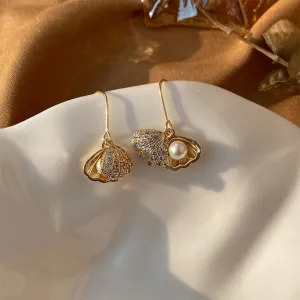 Seascape Pearl Earrings
