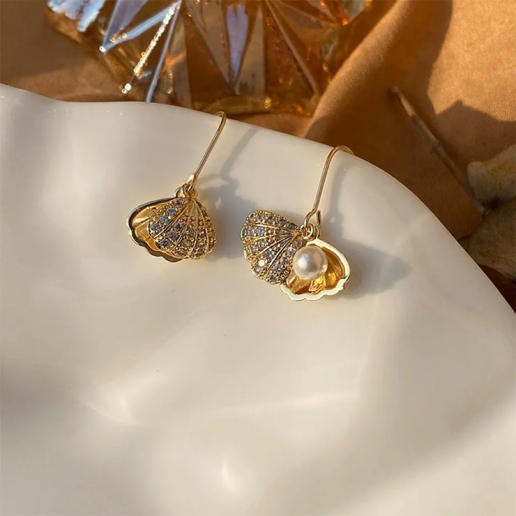 Seascape Pearl Earrings