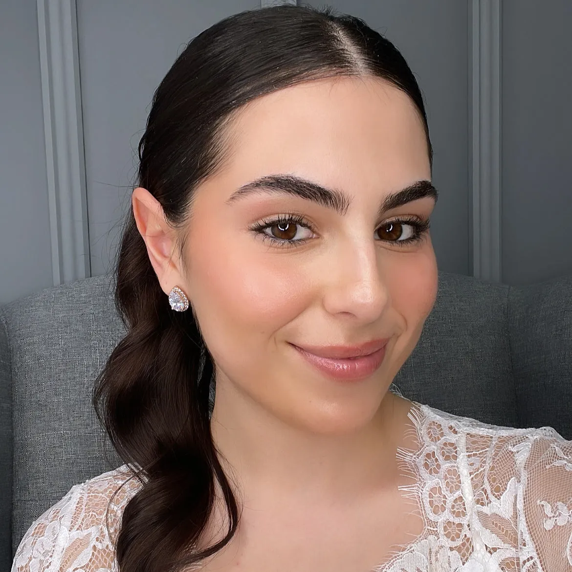 Sevran Bridal Earrings Clip On