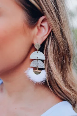 She So Fancy Tassel Earrings - Shimmer