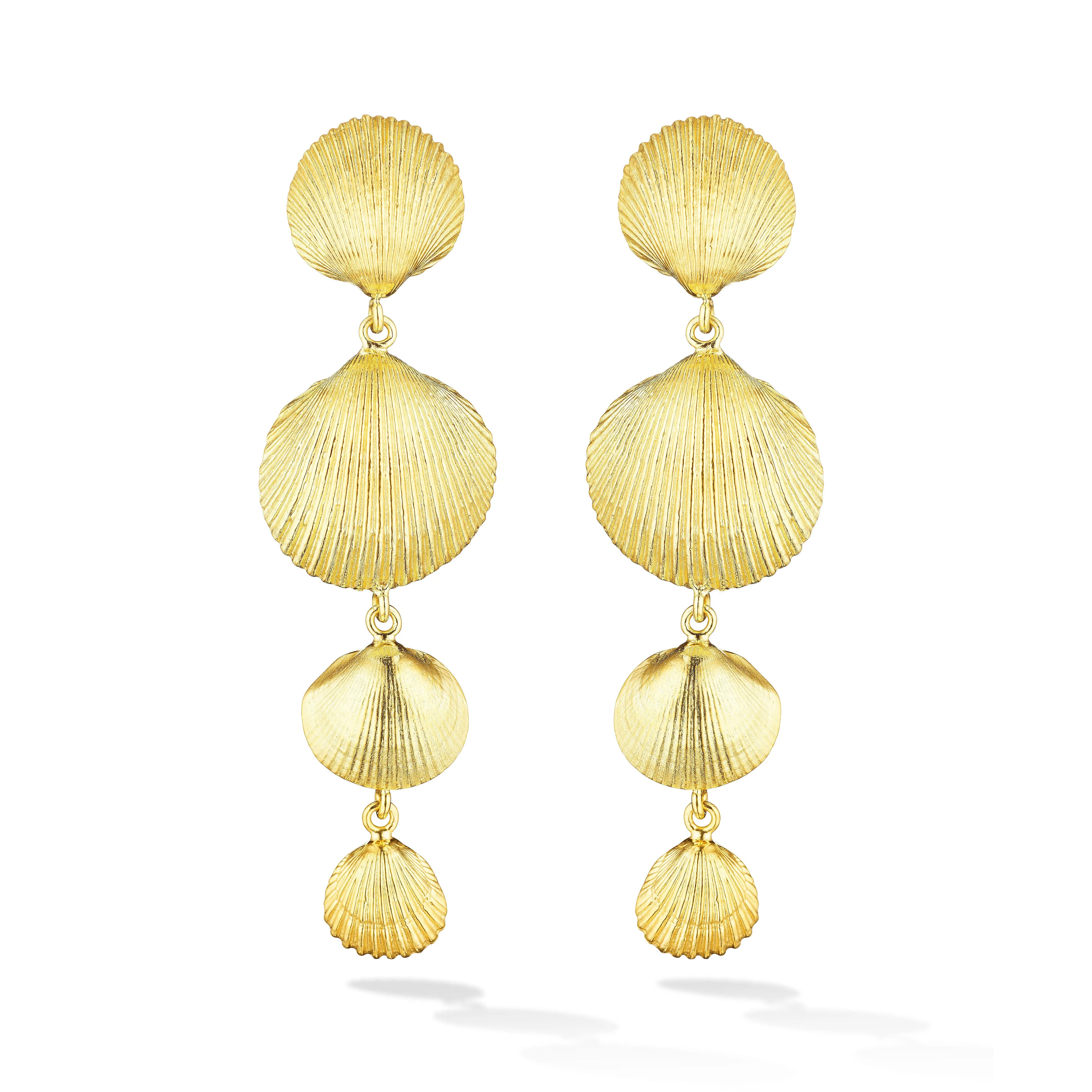 Shell Drop Earrings