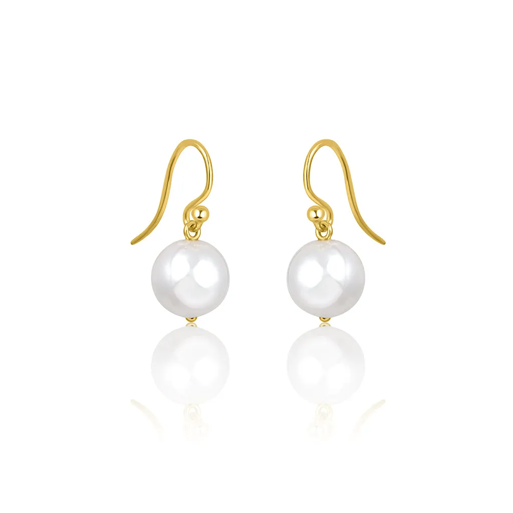 Shell Pearl Earrings