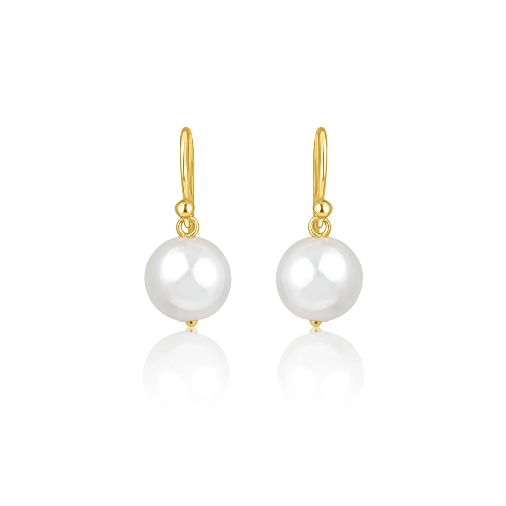 Shell Pearl Earrings