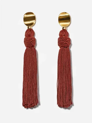 sienna luxe tassel earrings