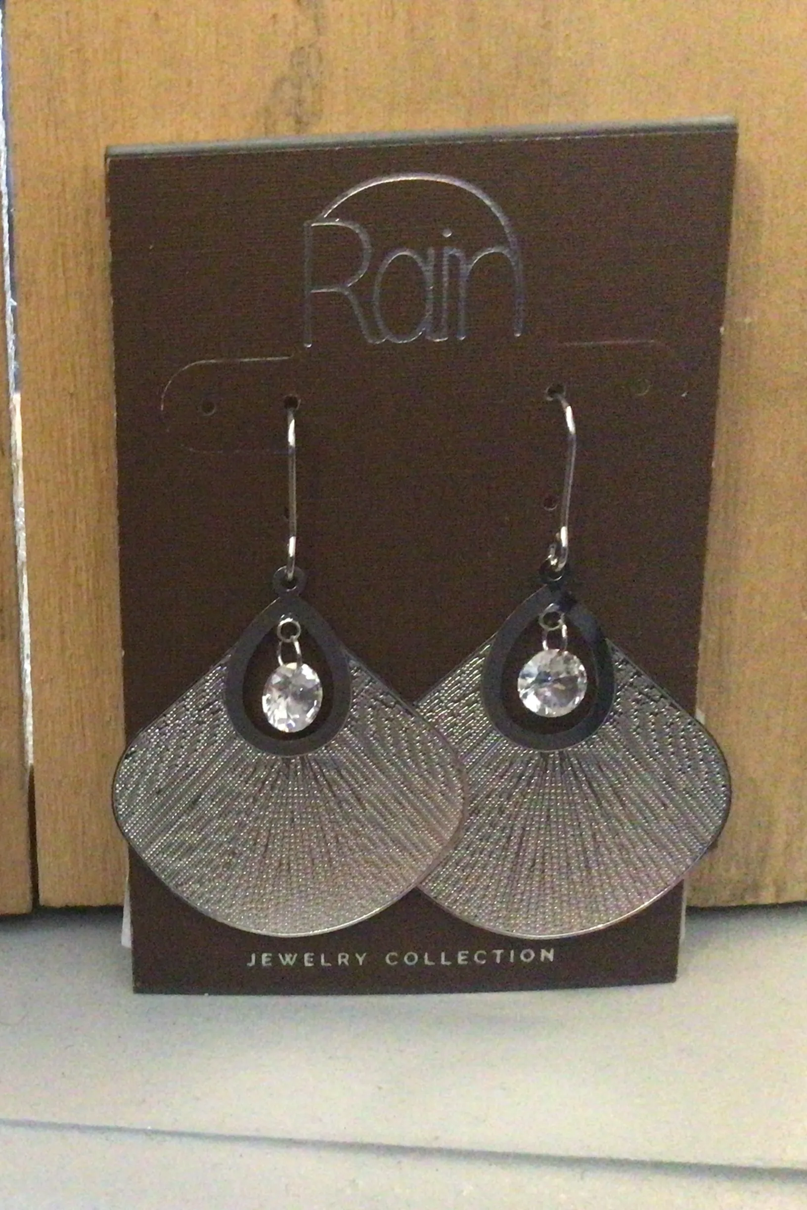 Silver Fan Earrings