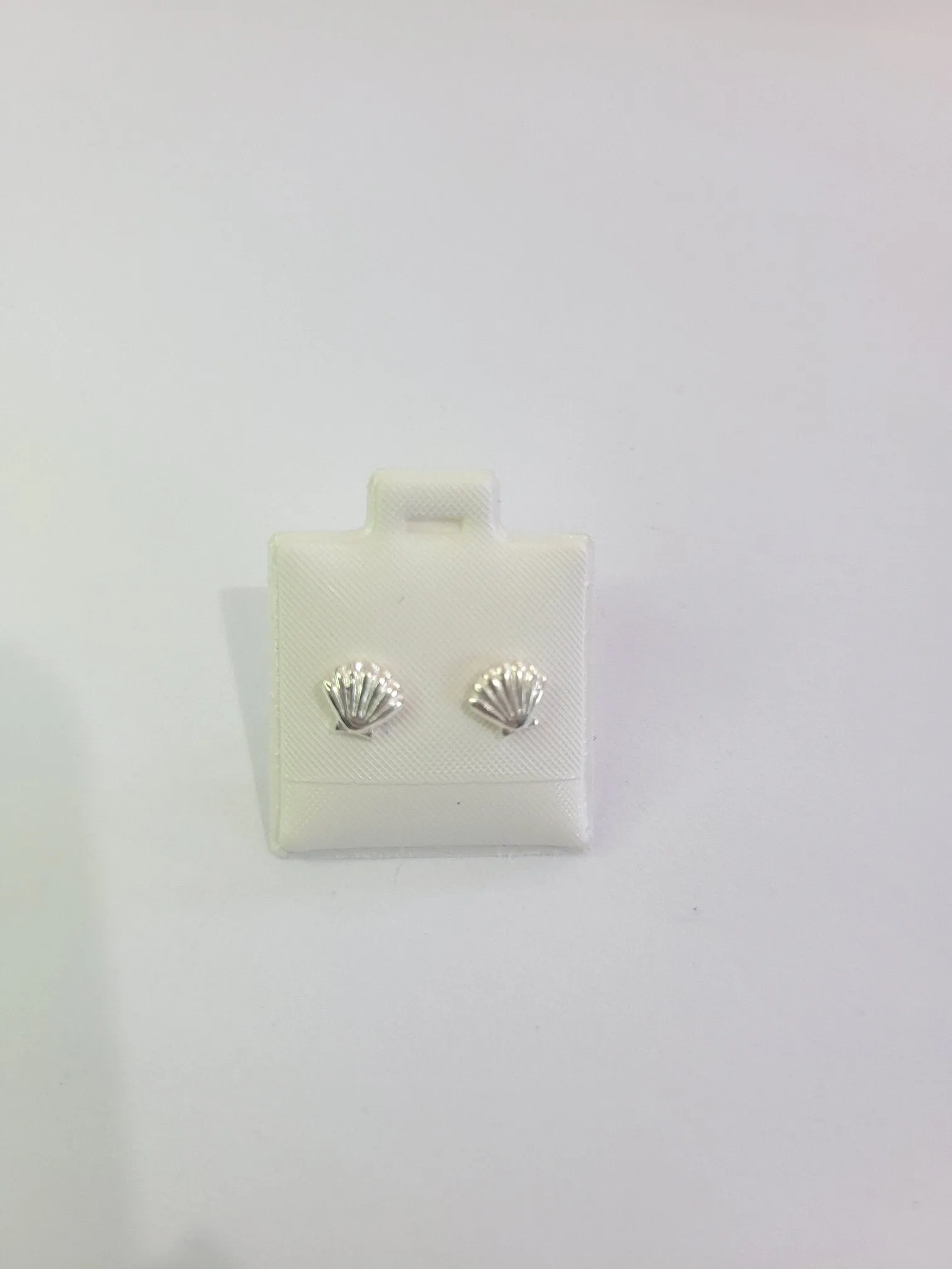 Silver Shell Earrings