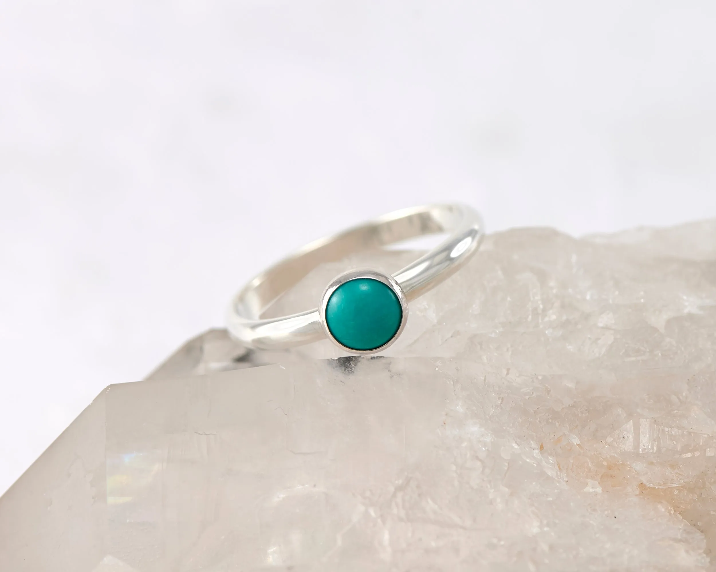 Silver Turquoise Ring