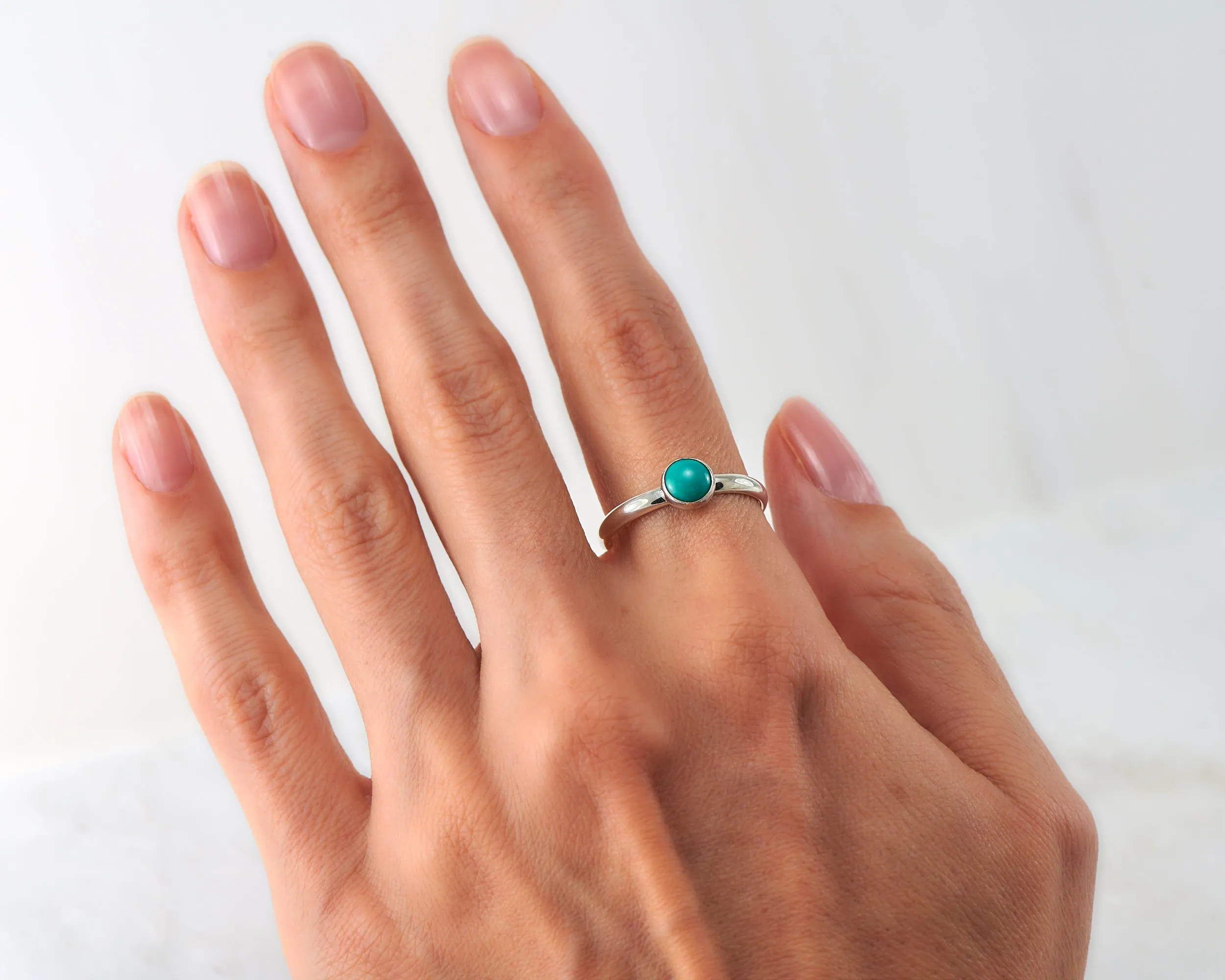 Silver Turquoise Ring