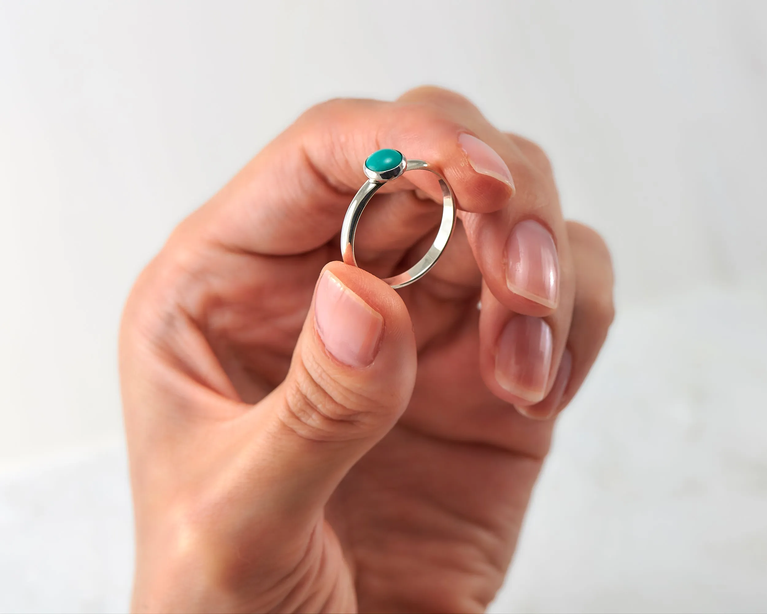 Silver Turquoise Ring