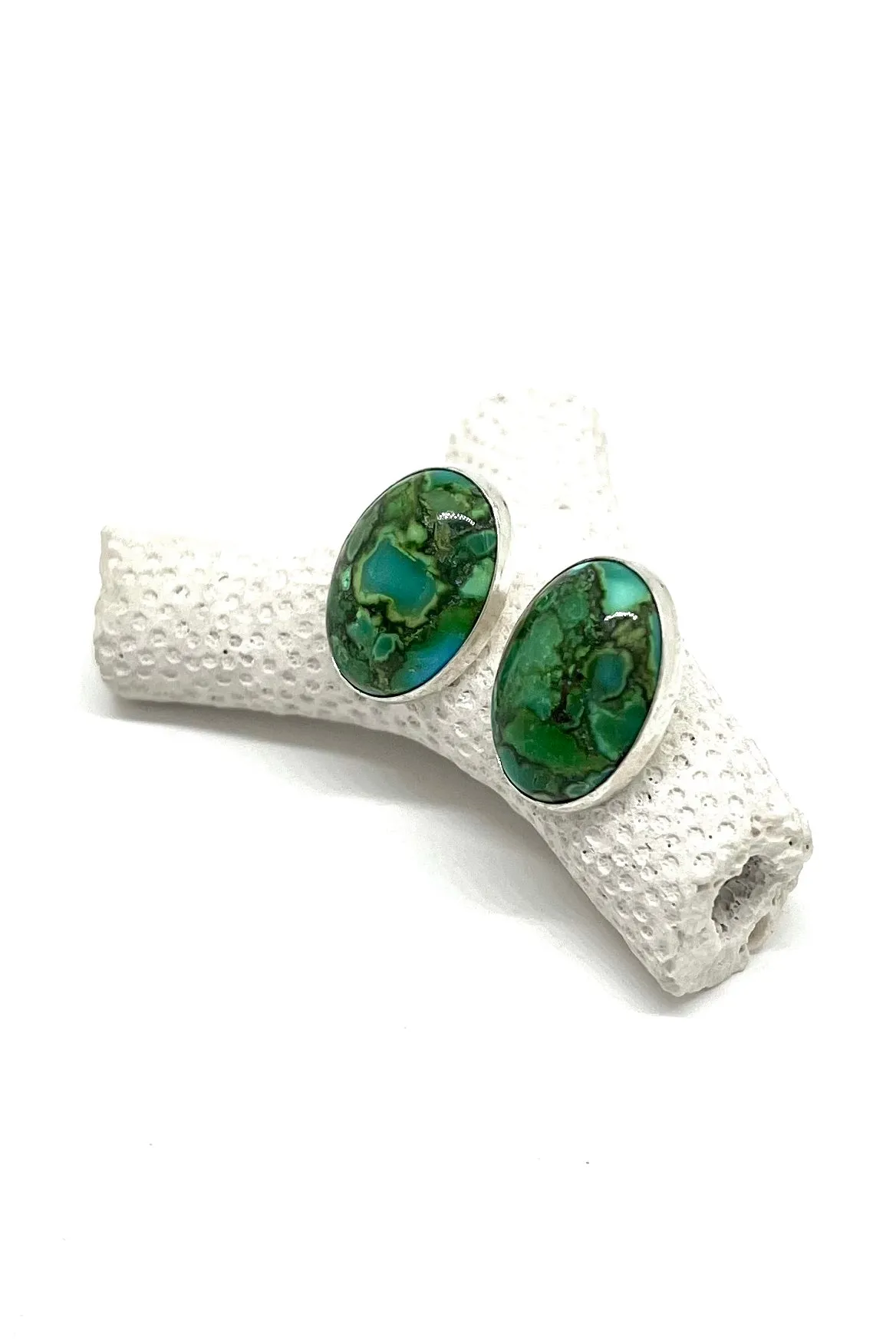 Sonoran Gold Turquoise Post Earrings