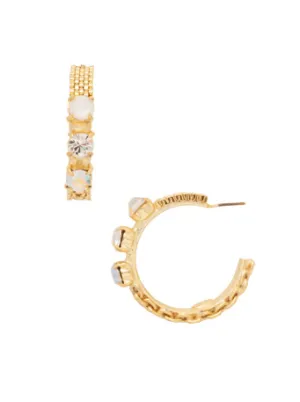 Sorrelli Bevy Hoop Earrings - Icicle