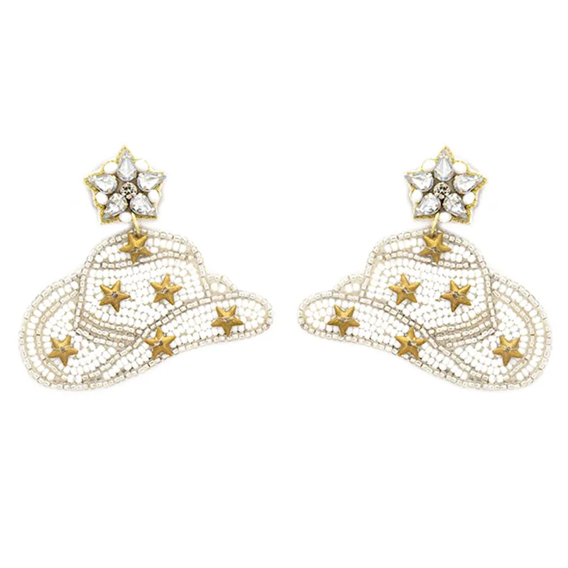 STAR HAT EARRINGS