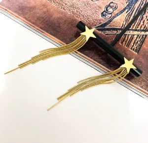 Star Tassel Earrings