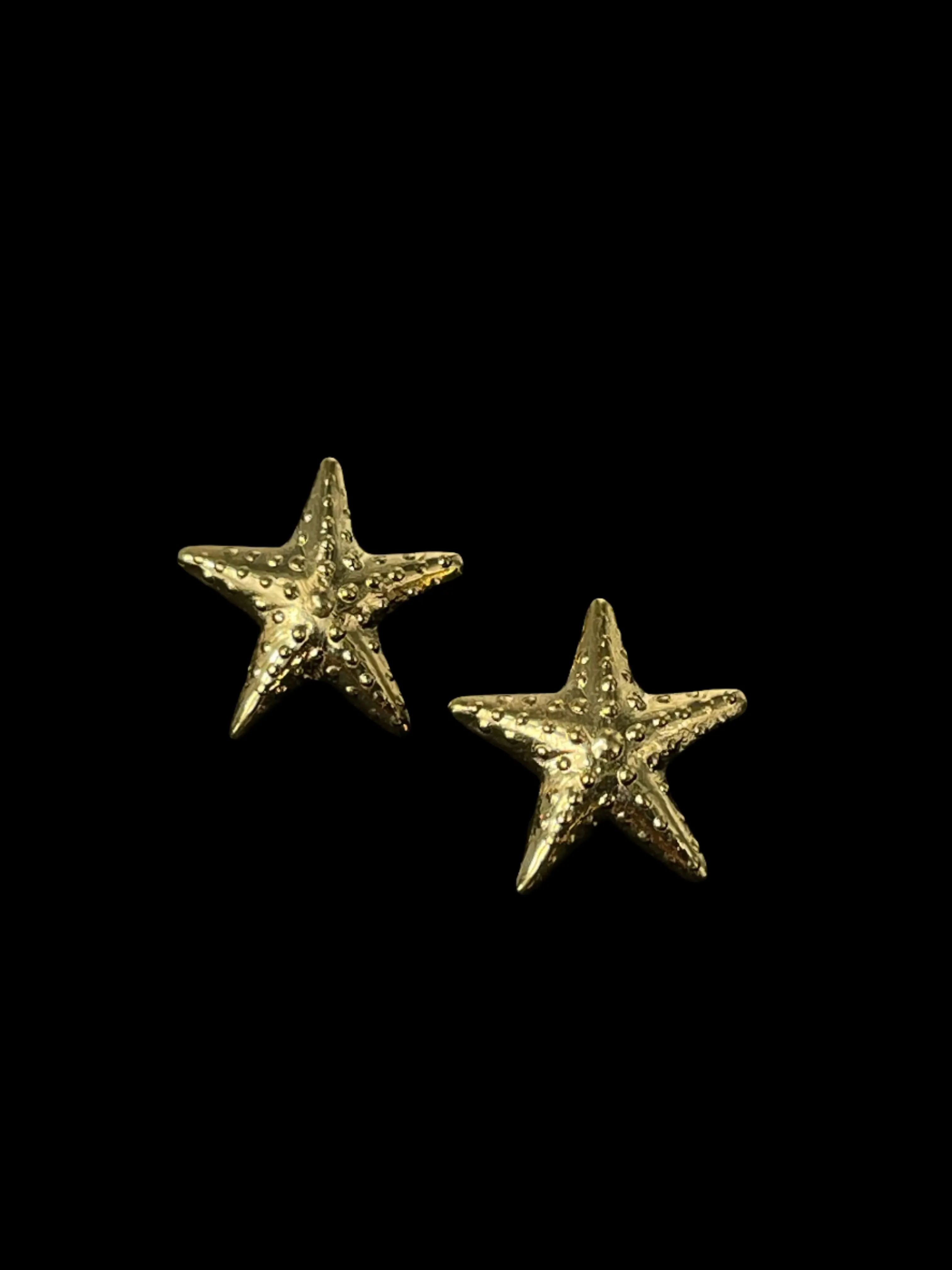 Starfish Earrings in Gold