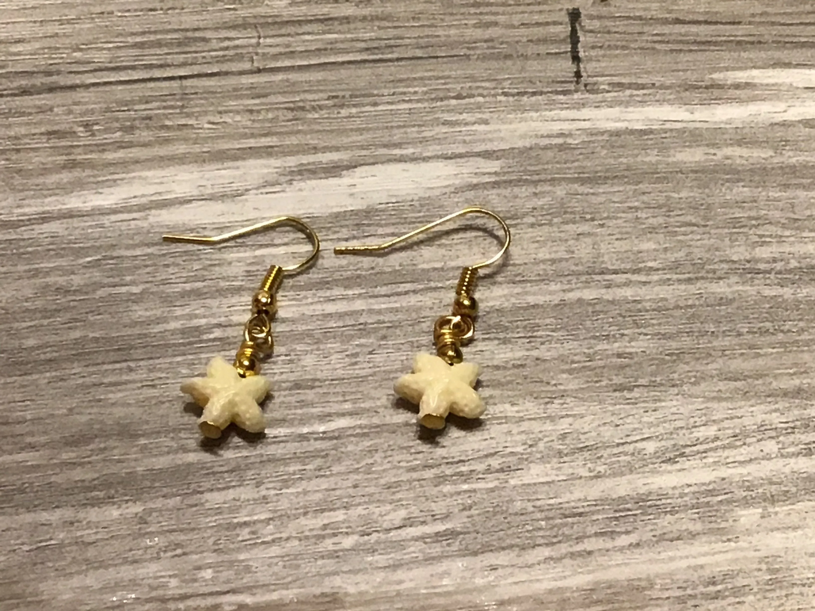 Starfish Earrings Resin