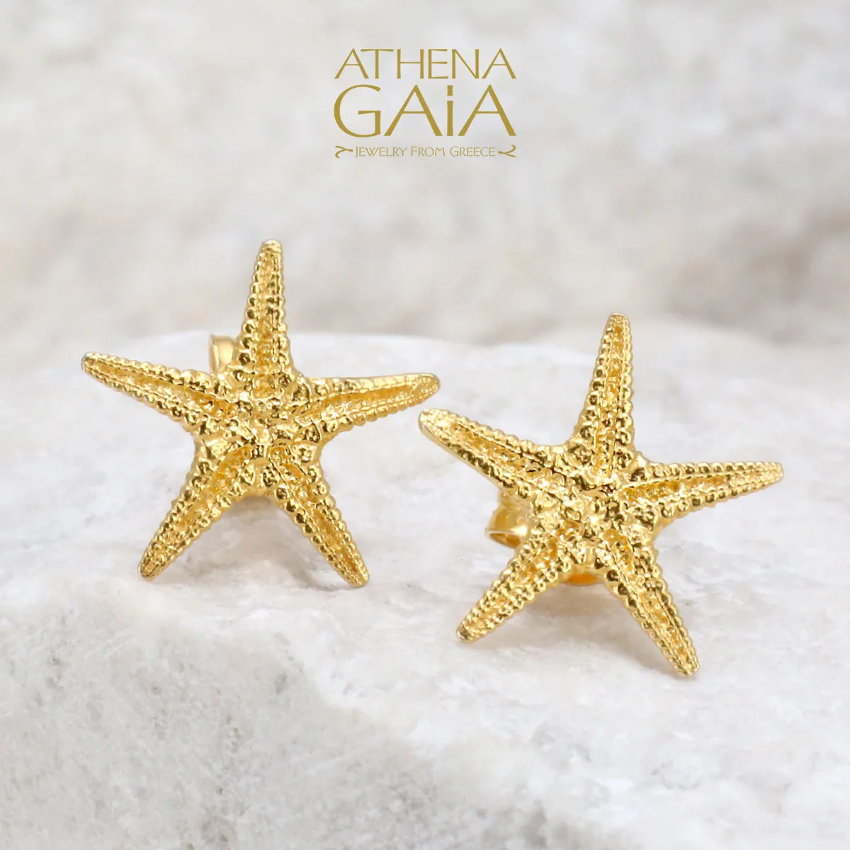 Starfish Post Earrings