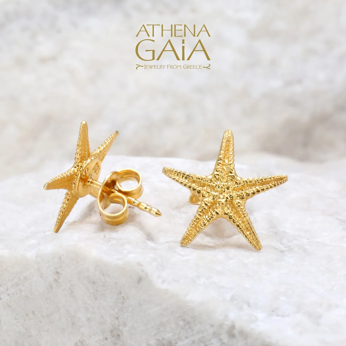 Starfish Post Earrings