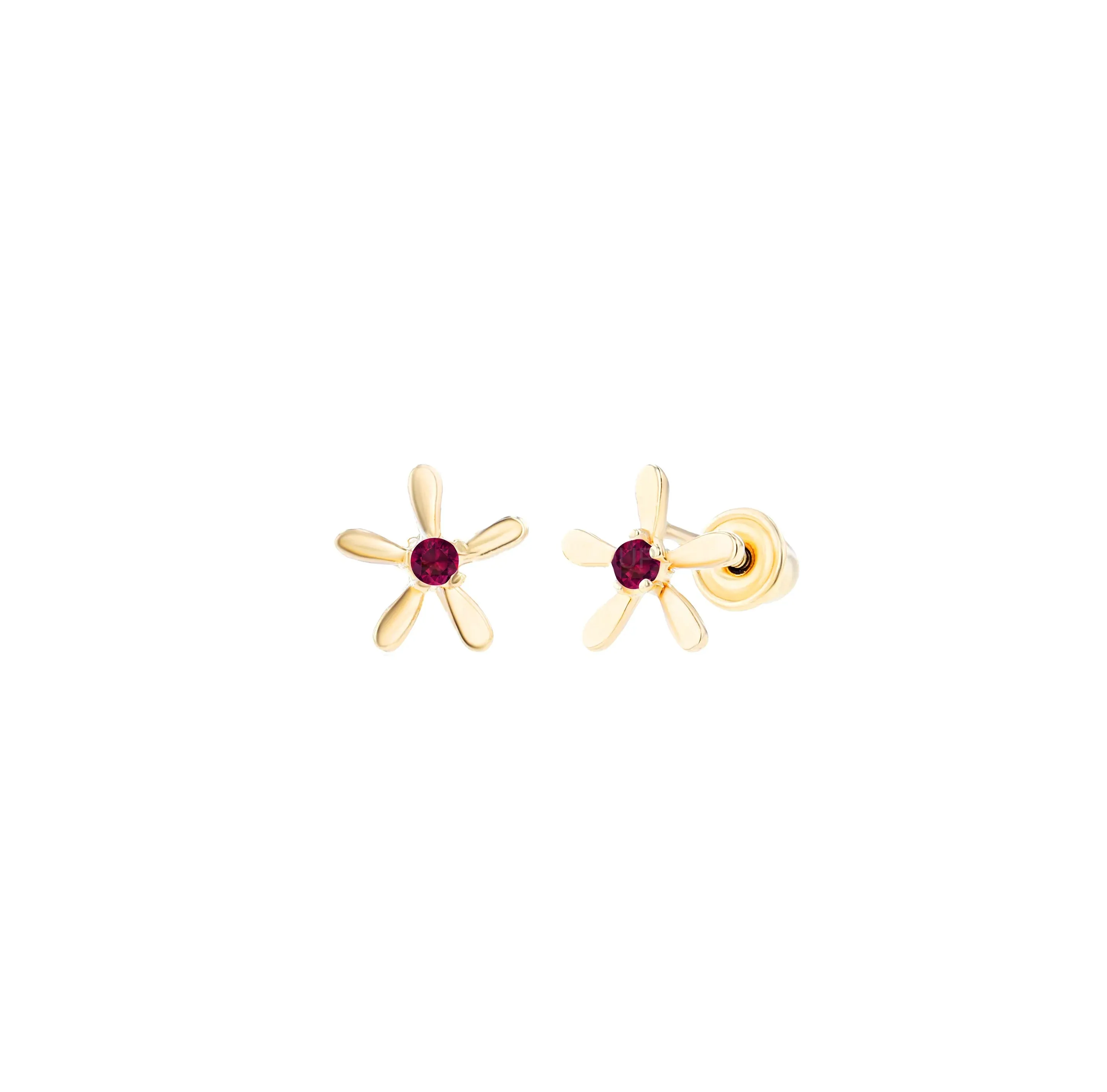 Starfish Stud Earrings (14K)
