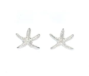 Starfish Studs Silver