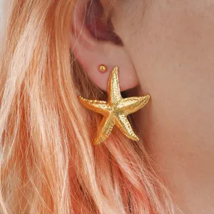 Statement Starfish Earrings