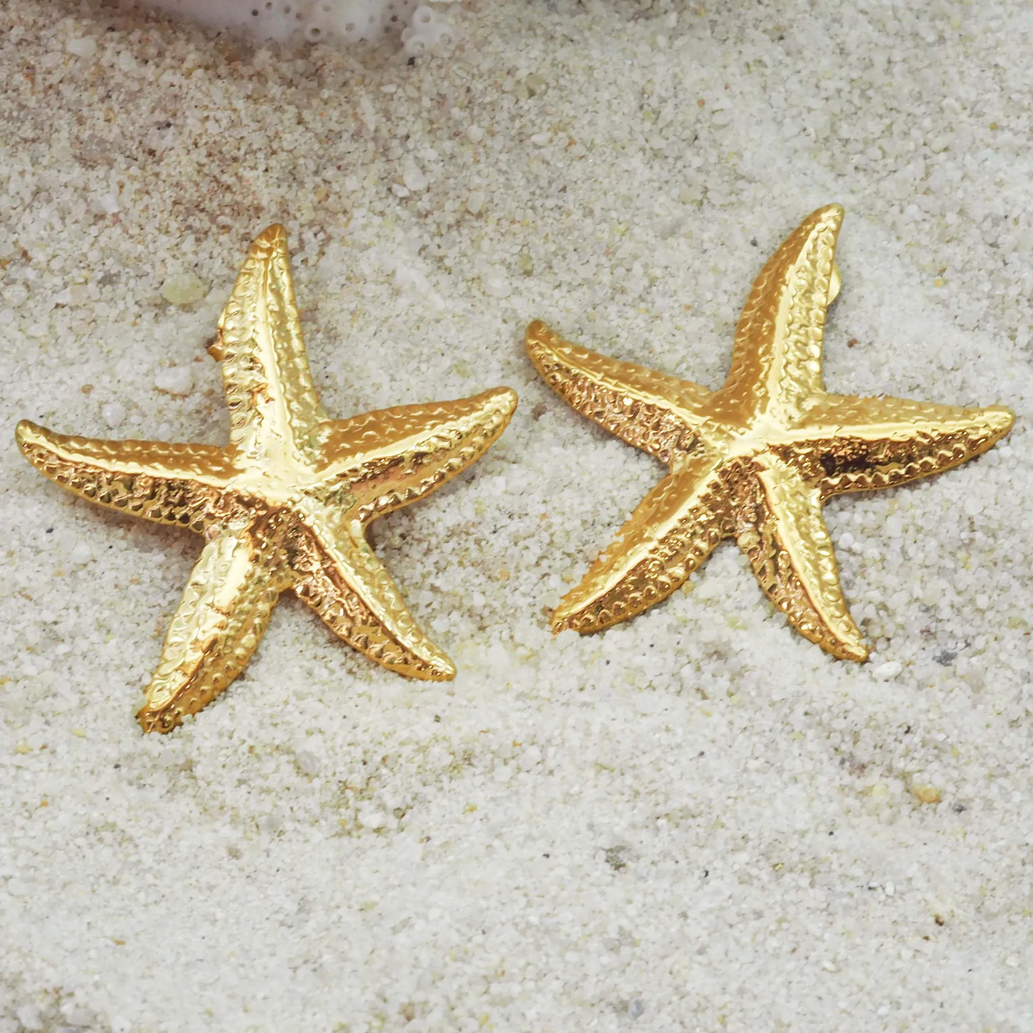 Statement Starfish Earrings