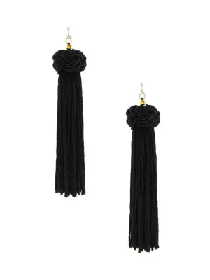 Statement Tassel Drop Earrings