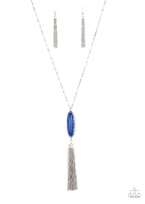 Stay Cool Blue Paparazzi Necklace