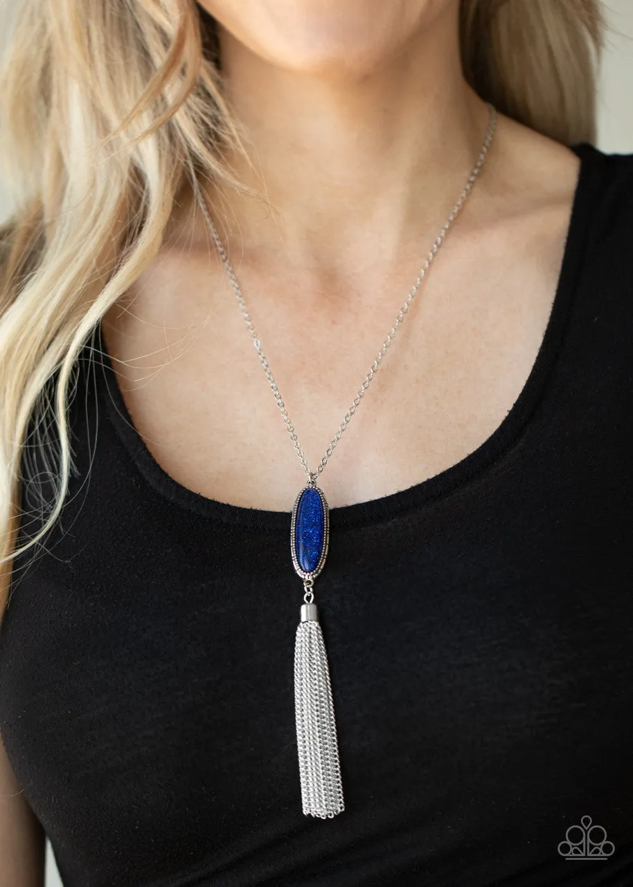 Stay Cool Blue Paparazzi Necklace
