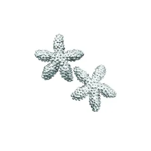 Sterling Silver Knobby Starfish Earrings