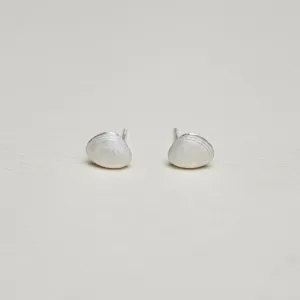 Sterling Silver Mini Shell Earrings