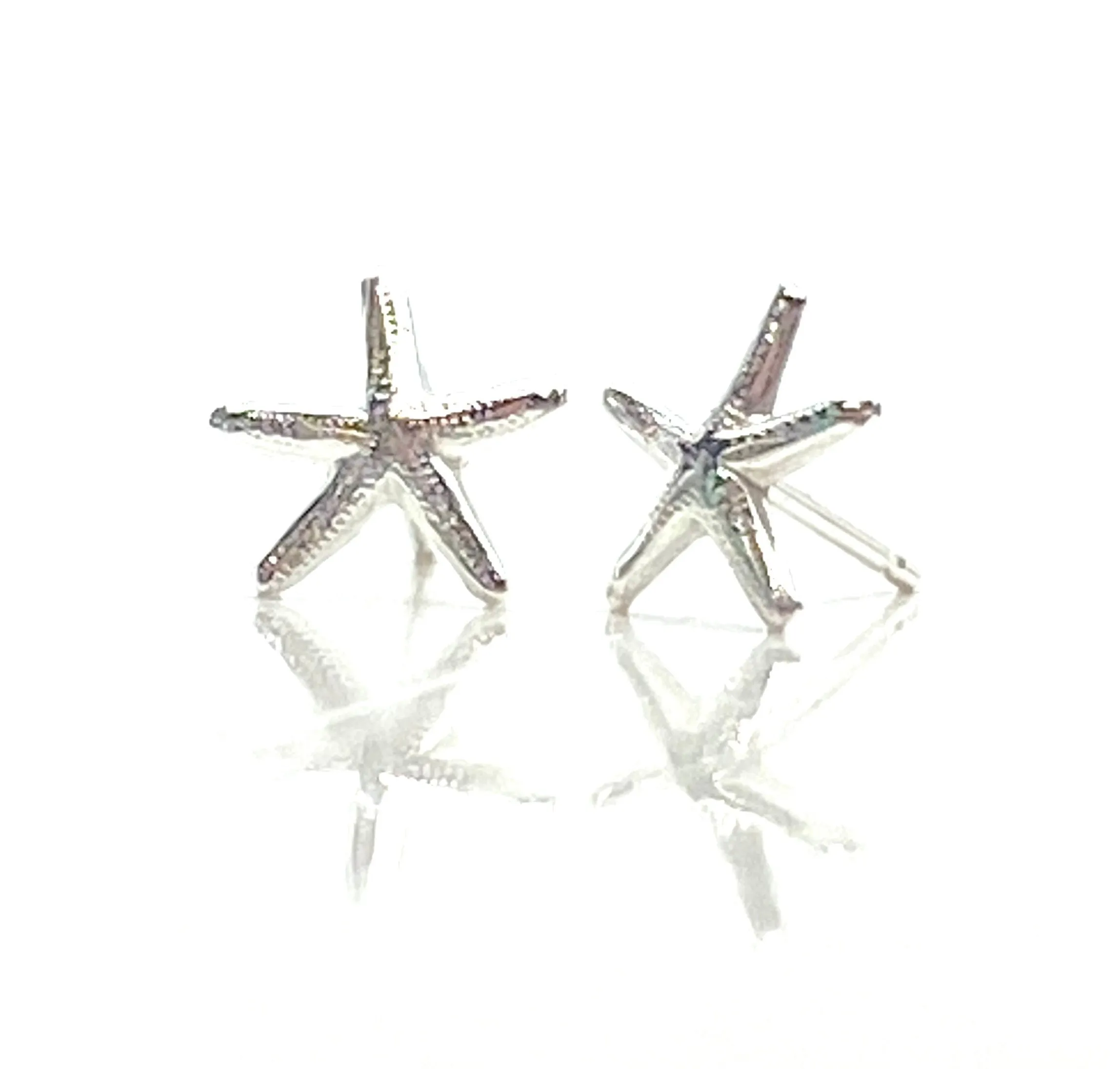 Sterling silver starfish earring pendant, SKU# 11150-5