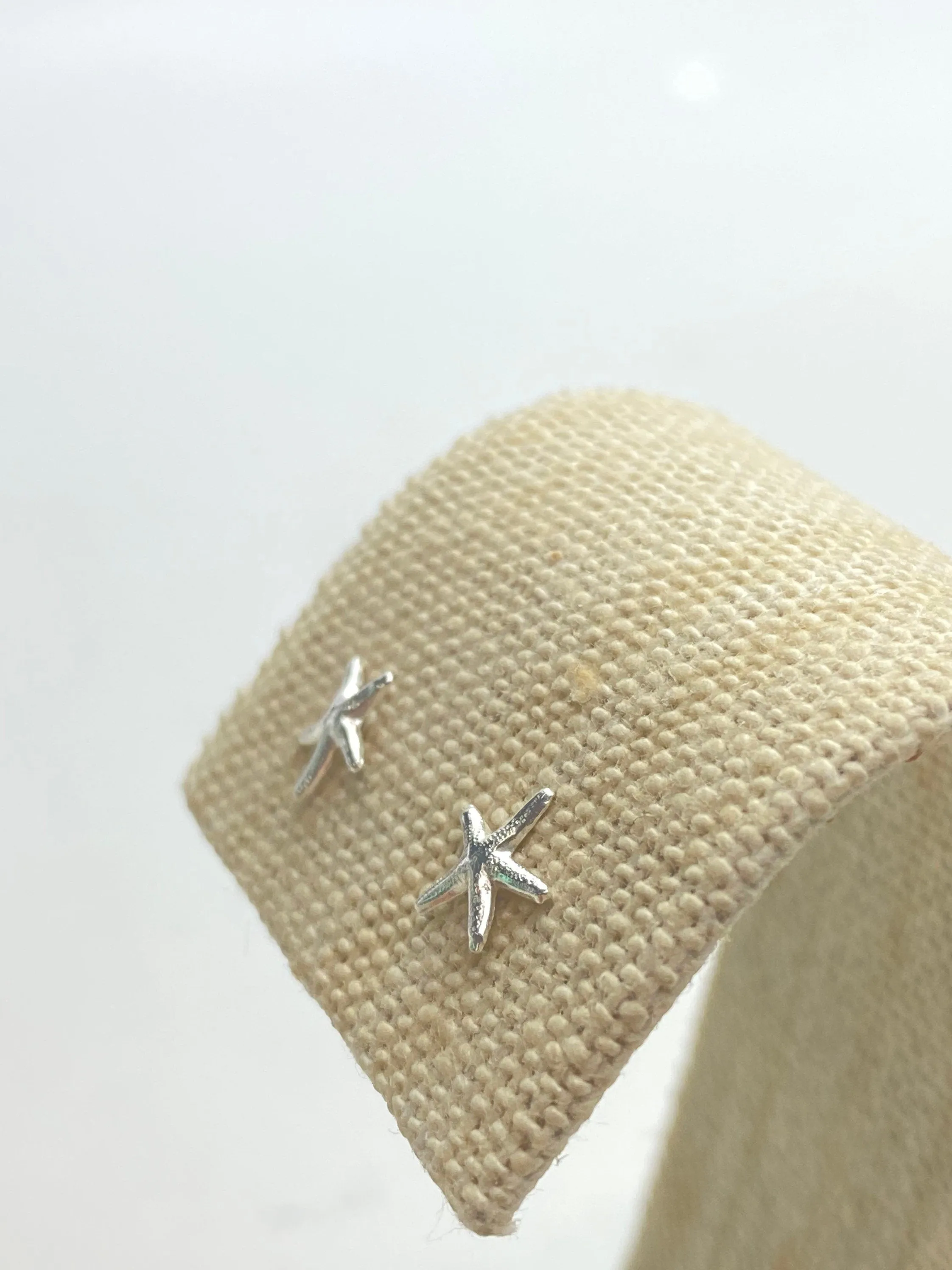 Sterling silver starfish earring pendant, SKU# 11150-5