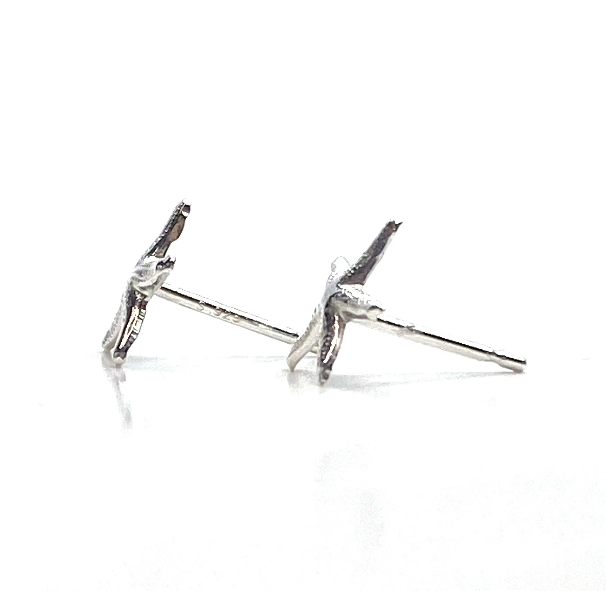 Sterling silver starfish earring pendant, SKU# 11150-5