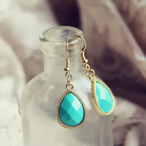 Stone Cast Earrings