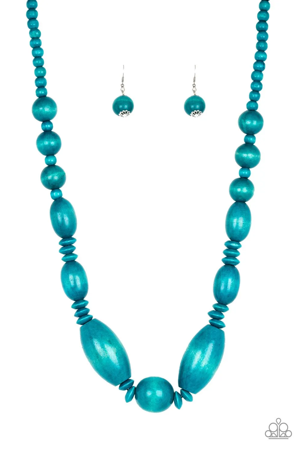 Summer Breezin Blue Necklace Paparazzi