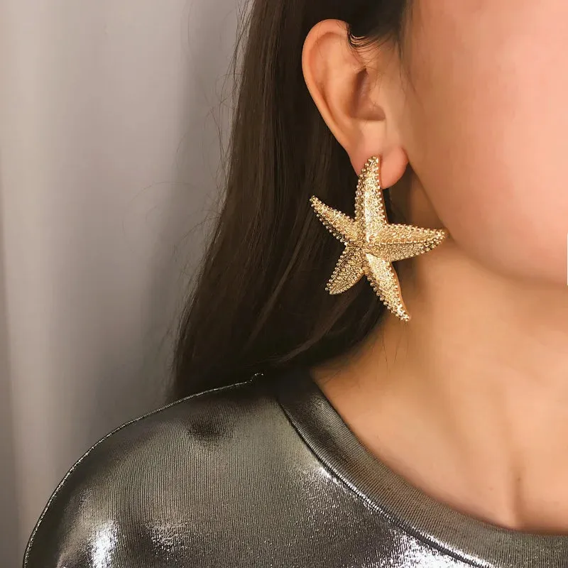 Summer Starfish Earrings