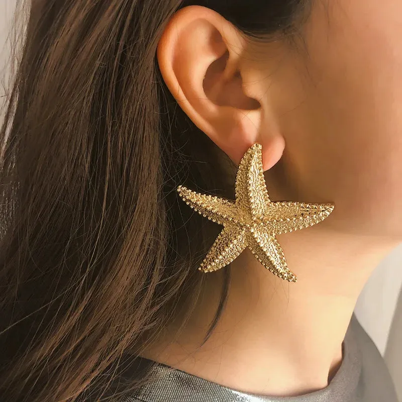 Summer Starfish Earrings