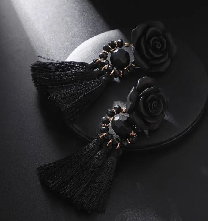 Take Me Back Flower Earrings