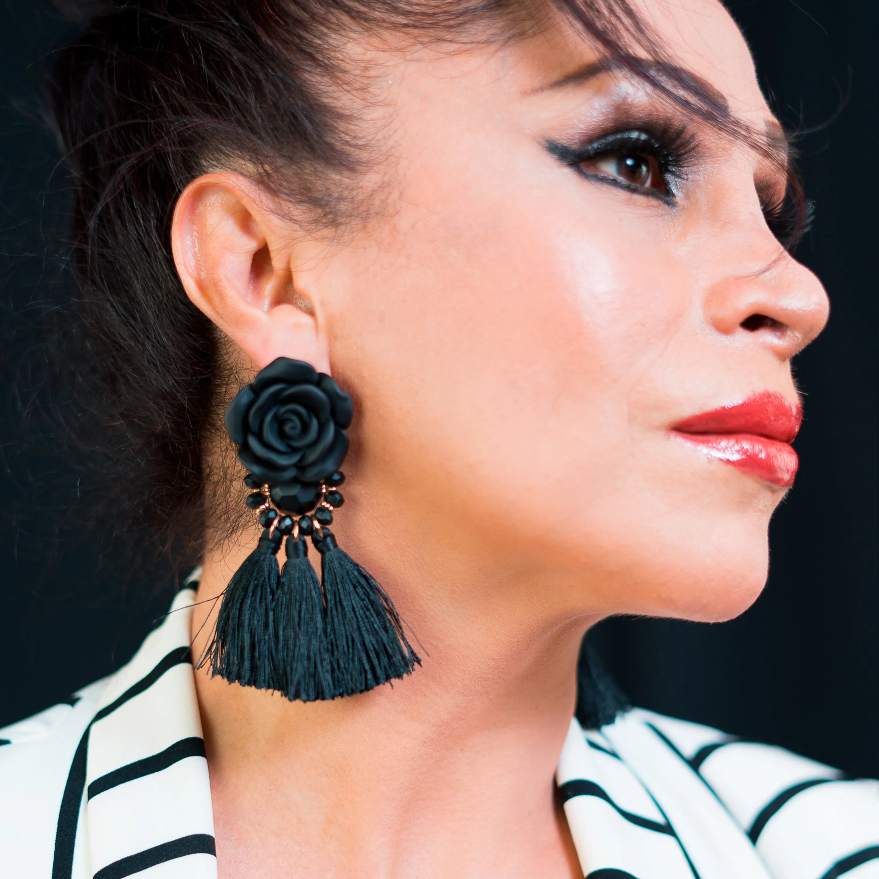 Take Me Back Flower Earrings
