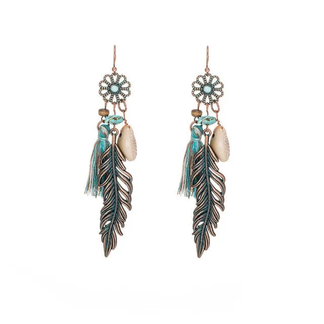 Tassel Ethnic Boho Earrings- Multiple styles