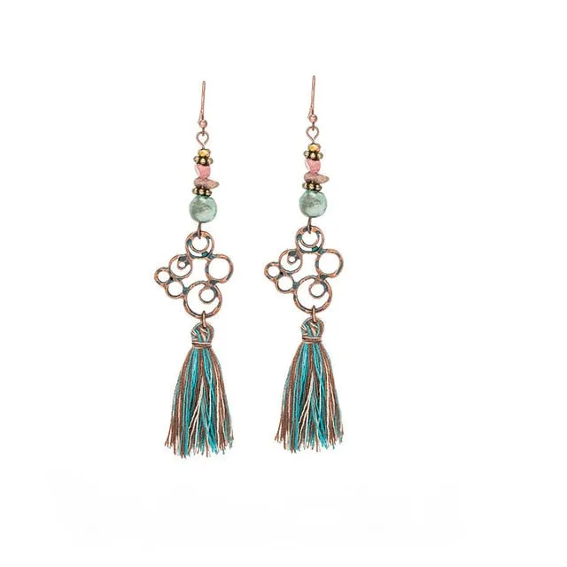 Tassel Ethnic Boho Earrings- Multiple styles