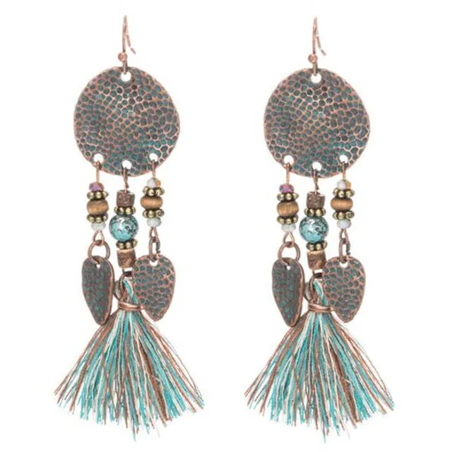 Tassel Ethnic Boho Earrings- Multiple styles