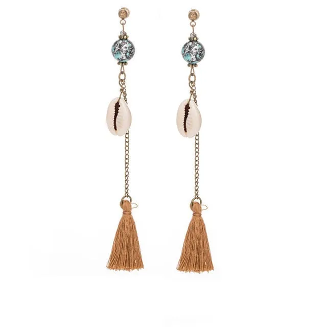 Tassel Ethnic Boho Earrings- Multiple styles